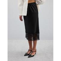 White Lace Skirts Summer New Lace Patchwork Slim Casual Skirts Fashion Luxury Y2k Party Looks Vintage Women Skirts L juoda