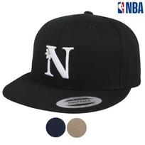Unisex New York Knicks Flower Initial Point Snapback Cap (N245AP616P) Navy black