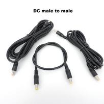 0,5 m 1,5 M 3 metrų DC kištukas į kištuką Prailginamasis maitinimo šaltinis Kabelio kištukas Laidas 5,5 mm X2,5 mm laido jungtis Adapteris juostinei kamerai 0.5M gray