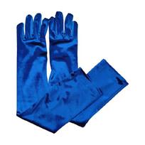 Women Gloves Lady Long Gloves for Wedding Prom Women and Girls Gift karališkos mėlynos spalvos