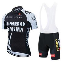 Nauja Tour de France versija Dviračių kostiumas Trumpomis rankovėmis Kostiumas Vyriškas Vasarinis Kvėpuojantis Lauko Dviračių Sporto Kostiumas XXL