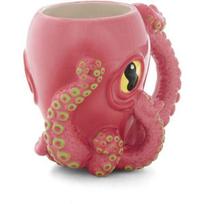 Creative Octopus Tentacles Revolve Around 3D Mugs Cartoon Animals Personalized Designs Home Coffee Milk Cups Unique Fun Gifts 401-500ml brown