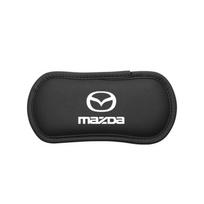 Automobilio kojų kelių atramos pagalvėlės Odinės pagalvėlės Interjero aksesuarai Mazda 2 6 CX-5 CX-80 CX-70 CX-90 MX-30 CX-60 CX-50 CX-30 BT-50 e black