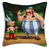 Mielos Asterikso ir Obelikso pagalvių užvalkalai Animacinis Sofa Dekoratyvinis Namų Dvipusis Spausdinimas Trumpas Pliušas Mielas Pagalvės Užvalkalas 40cmx40cm