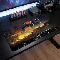 Lewis Hamilton Pattern Mousepad Anti?Slip Rubber Desk Pad For Gaming Working Desktop Decoration 30cmx60cm（11.8x23.6inch）