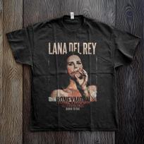 Lana Del Rey Vintažiniai Grafiniai Nuotraukos Marškinėliai Juodi S- XXXL black