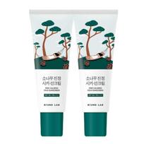 Round Lab Pine Cica Calming Sun Cream SPF50+ PA++++ [2-Pack] white