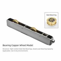 Stainless Steel Door Sliding Roller Bearing Rollers Double Copper Wheel Slot Wheel Silent Window Pulley A2 13-20