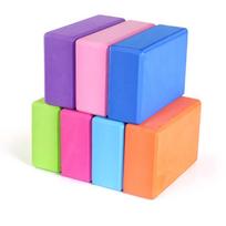 Didelio tankio EVA jogos plyta vaikams - Vienspalvė fitneso ir šokio pagalba 120g (23*15*7.6cm) Children's Dance Brick tamsiai violetine spalva