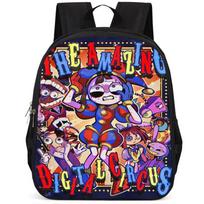The Amazing Digital Circus 15 Inch Backpack Stylish Oxford Cloth Student Bag Style K blue
