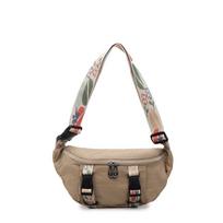Leisure Tote Bag, Dumpling Bag, Crossbody Bag, Travel Bag, Commuting Bag, Shoulder Bag chaki