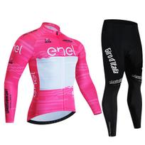 2026 Team Tour De Italia Giro Cycling Jersey Set Mens Clothing Suit Long Sleeve MTB Bike Road Pants Bicycle Bib Ropa Ciclismo XL