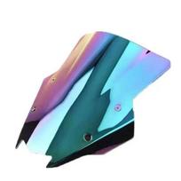 Motorcycle Front Windshield for Kawasaki Ninja 1000 Z1000SX 2021-2025 vaivorykštė