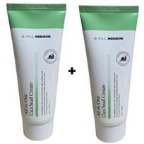 PAUL MEDISON Viskas viename sraigių kremų rinkinys 100 ml x 3 tipai  (Maitinamasis sraigių kremas / Cica sraigių kremas / Raukšles mažinantis sraigių kremas) Cica 2 white