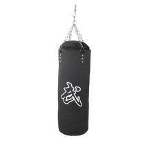 Professional Boxing Sandbag Hanging Type Thicken Training Punching Bag for Fitness Roomblack hollow 80cm gray