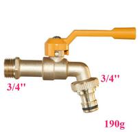 Žalvarinis tvirtas apsaugotas nuo užšalimo sustiprintas didelio srauto vienos rankenos čiaupas OEM pakeitimas 1/2''/3/4'' BSPP Sodo/Balkono
