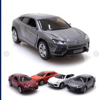 Kins Mart Lamborghini Urus figūrėlės, 1 korėjietiškas žaislas Gray black