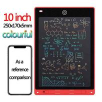 1012Inch Lcd Writing Tablet Drawing Board Kids Graffiti Sketchpad Toys Handwriting Blackboard Magic Drawing Board Kid Toy Gift black