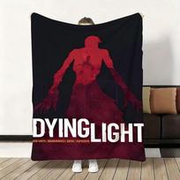 D-Dying Light Žvėris Storas Flanelinis Antklodė Lengvas Šiltas Jaukus Odai Draugiškas Antklodė Sofai Lovai Biurui Žiemos Naudojimui 75x90cm