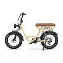 ONESPORT W77 Multi Terrain Electric Bicycle 250W Men's Outdoor Riding E-Bike 48V18Ah Battery 20 Inch Fat Tires Women's Urban Commuting Electric Bike
