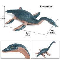 Oenux Juros periodo dinozaurų pasaulis Eoraptor Dilophosauridae Mosasaurus Velociraptor T-Rex Gyvūno modelis Veiksmo figūrėlės Vaikams žaislas Dovana