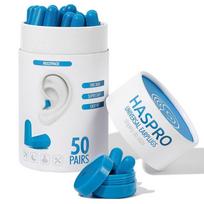 Haspro „ Tube50“ ausų kamštukai, mėlyni – 50 porų