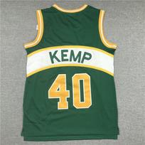 Retro siuvinėtas Seattle SuperSonics krepšinio marškinėlis Gary Payton Shawn Kemp Vintažiniai gerbėjų drabužiai XL