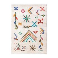 Marokiečių Retro Geometrinis Svetainės Kilimas Miegamojo Lovos Šonui Grindų Kilimėlis Didelis Plotas Šviesus Prieškambario Kilimėlis Dienos Mirusiųjų Dekoras 120x160cm