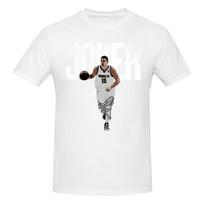 Funny Nikola Jokic The Joker Basketball Denver Signature Unisexs Printed Tshirt Unisex T Shirtkawaii L white
