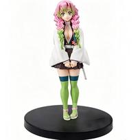 Demon Slayer Figure Kanroji Mitsuri Rengoku Kyojuro Anime Merch Boxed Figurine Desk Ornament Gift white