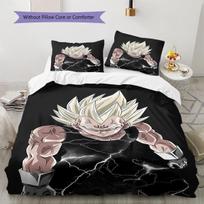 Vegeta Soft and Comfortable Duvet Cover,Children's Bedding Set Gift,Extra Large Size, Various Sizes Available -HYQ98 EU Single 135*200cm/53x79in 3pcs white