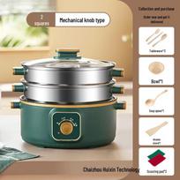 Trijų aukštų elektrinė garinė viryklė su automatiniu išjungimu ir laikmačiu Stainless Steel Electric Steamer