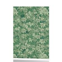 Modern Green Leaves Peel and Stick Wallpaper Natural Leaf Self Adhesive Wallcoverings Waterproof Removable Leaf Wall Decals Home 3mx40cm beige