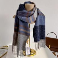 Žieminis vilnos šalikas moterims Ilgi šilti kašmyro šalikai Hidžabas Vienspalvis moteriškas skara apvyniojimas Moteriška pashmina Bandana Galvos skaros One Size gray