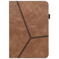 Skirta Samsung Tab A11 Plus planšetės dėklas SM-X230 Prabangus odinis piniginės stovas Planšetės Funda Galaxy Tab A11 Plus dėklui Coque 11 colių A11 Plus (11 inch) brown