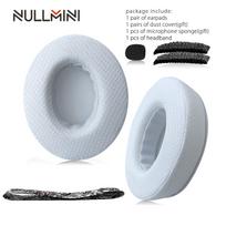 NullMini keičiamos ausinės, skirtos SteelSeries Arctis Pro, 7, 7p, 9, 9X ausinėms aušinimo gelis ausų pagalvėlės užvalkalai, dengiantys galvos juostą