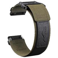 Quickfit 26mm nailoninis kilpinis laikrodžio dirželis, skirtas Amazfit T-Rex Ultra 2 51mm, sportinis riešo dirželis, atsparus vandeniui ir prakaitui, apyrankės aksesuaras Quickfit 26mm gray