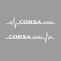 Automobilio šoninio lango atspindintis dekoras Lipdukas Aksesuarai Opel Astra H G J Insignia Mokka Zafira Corsa Vectra C D Antara white