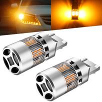 BORDAN T20 LED posūkio signalas, skirtingas prispaudimas, gintarinis, 1 200 lm, aukšta apsauga nuo mirgėjimo, įmontuotas T20 and a pinched part oranžinė