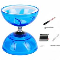 Portable Diabolo Chinese Yoyo Set Professional Fitness Gear For Adults Kids Outdoor Indoor Exercise mėlyna