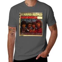 A Hard Road John Mayall Bluesbreakers Peter Green TShirt Casual Basic Street Style TShirt XL black