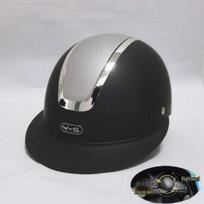 Velvet Equestrian Helmet for All Seasons – Unisex Horse Riding Protective Hat One Size / Adjustable