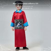 Vaikų Helovino Čingų dinastijos Zombių kostiumas, Cosplay apranga, Juodas komplektas A 120 Red Set A 120 gray