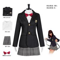 Kill Bill Gogo Yubari Cosplay Kostiumas Anime Mokyklos Stiliaus Kostiumų Rinkinys Helovino Šventės Vaidmenų Žaidimo Uniforma Moterims M black