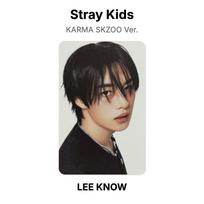 Stray Kids KARMA SKZOO Ver. Official Photocard LEE KNOW 03 white