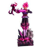 JT Statue 38cm/14.96inch Dragon Ball Z Zamasu Figure Black Goku Super Saiyan Action Figure Collection Model Toys Gift blue