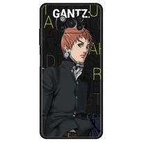 for Xiaomi poco x3 pro x3nfc pocox3pro Case mi 12 12pro 12x 11 lite 11t Funda 11ultra 9t 10t m3 m4 f1 f3 Cover Japan Anime Gantz Poco F3 black
