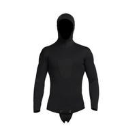 3mm Neoprene Wetsuit Set Mens Full Suit Bib Pants Scuba Diving Snorkeling Cold Water Swimming XXL black