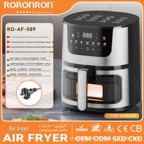 7L Large Capacity Household Air Fryer, 110V-220V. gray