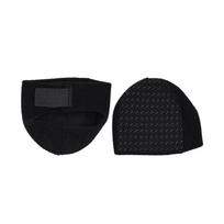 Silicone Non-Slip Heel Protector Pad: Sweat-Absorbing, Shock-Absorbing, Velcro Insole for Men S (35-39) black